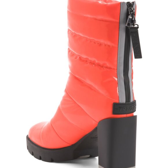 NEW NATURALIZER Crosswalk Booties with  leg warmers in  Poppy Red 1225 6t3 - Picture 12 of 13
